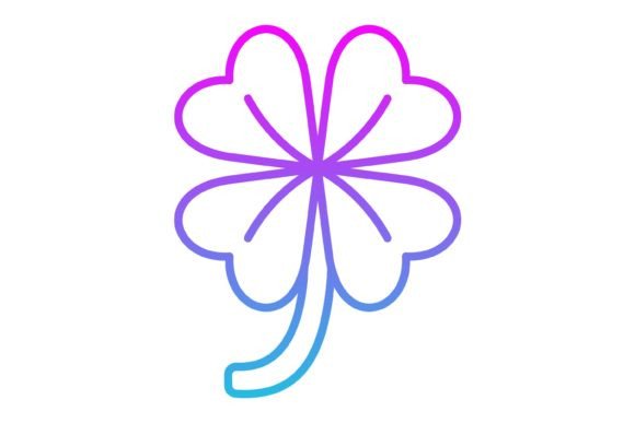 Unlocking Versatility with the Clover Line Gradient Icon Set
